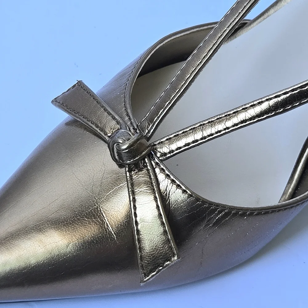 Nine West Bronze Slingback 4